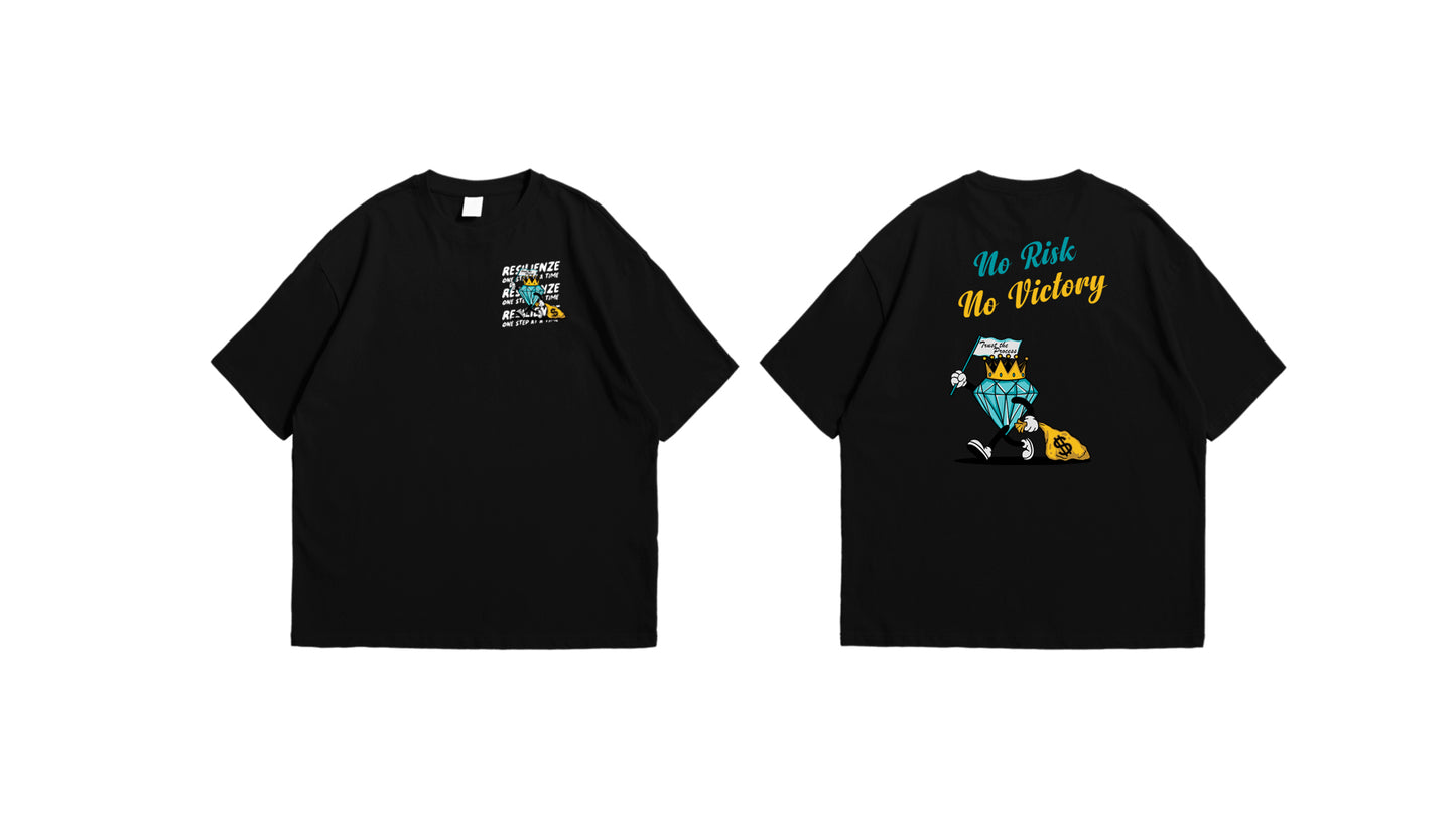 No risk, No victory shirt